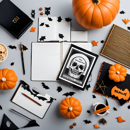 Agenda Festa de Halloween de Aniversário Personalizada do