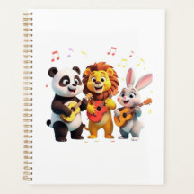 🎵 Festa de Música de Animais de Desenho Animado –