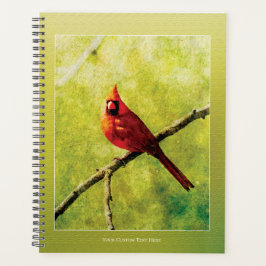 Agenda Festive Cardinal Planner | Vivid Nature Organizer