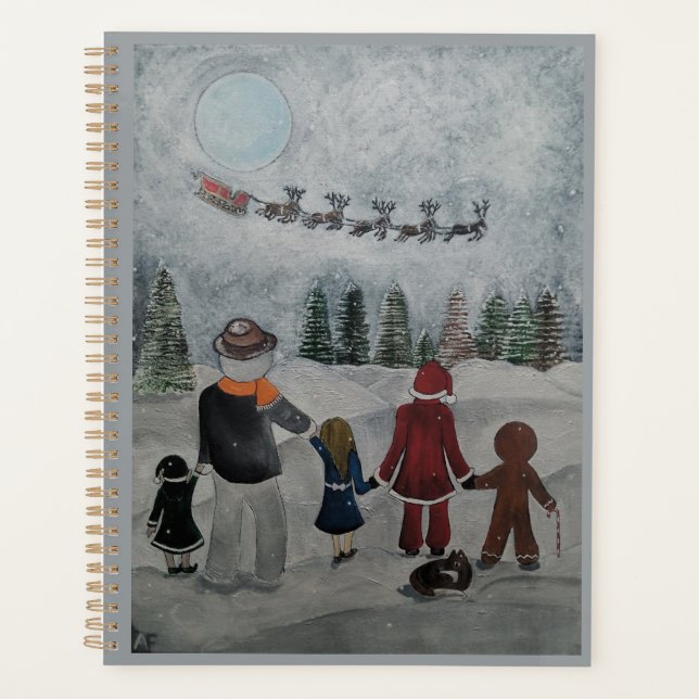 Agenda Festive Friends Painting by Alfred Fox (Frente)