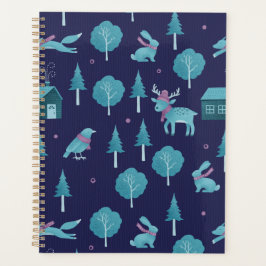 Agenda Festive Winter Animals