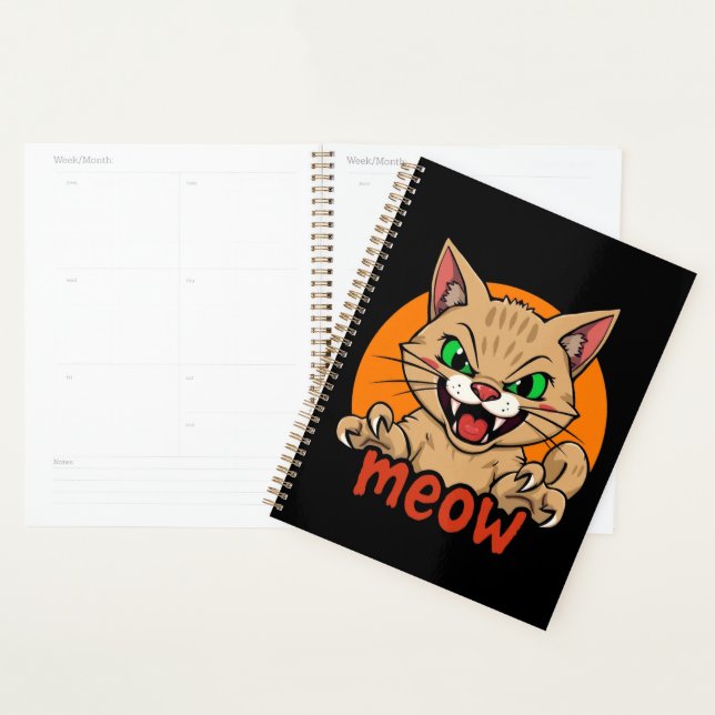 Agenda Fierce Cat (Exibição)
