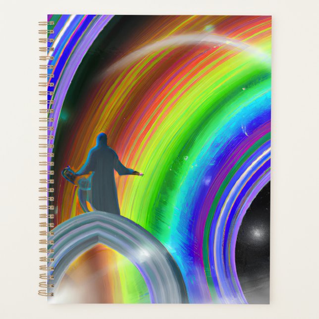 Agenda Figura Misteriosa no Stargate Inter-Dimensional (Frente)