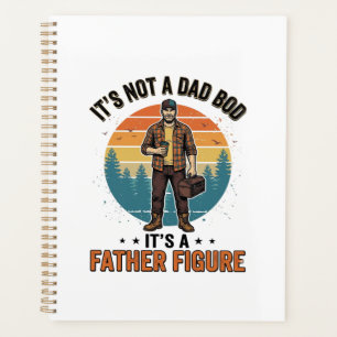 Agenda Figura Paterna Engraçada Camisa Vintage Humor Pai