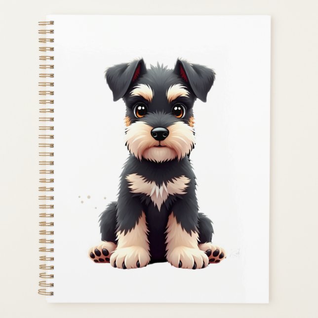 Agenda Filhote de Schnauzer Miniatura (2) (Frente)