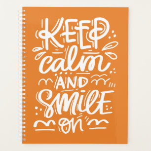 Agenda Fique Calmo E Sorria