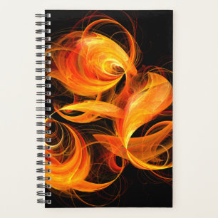 Agenda Fireball Abstrato Art