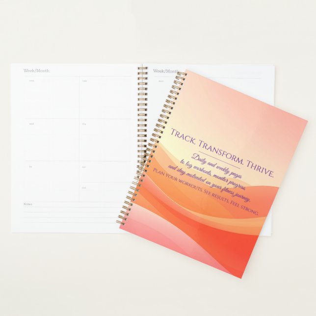 Agenda Fitness Planner – Track Workouts, Stay Motivated (Exibição)