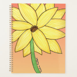 Agenda Flor Amarela