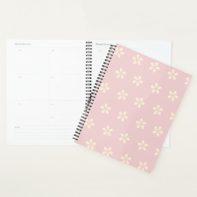 Agenda Flor de Mandarin Sortuda - Vermelho (Exibição)