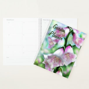 Agenda Flor Flor Floral Puro-Verde-Flor-Foxglove