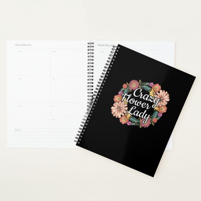 Agenda Flor Louca - Zinnia Gardener (Exibição)