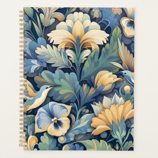 Agenda Flor Morris art (Frente)