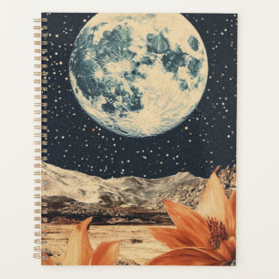 Agenda Floração Lunar Sobre Picos Arenoso