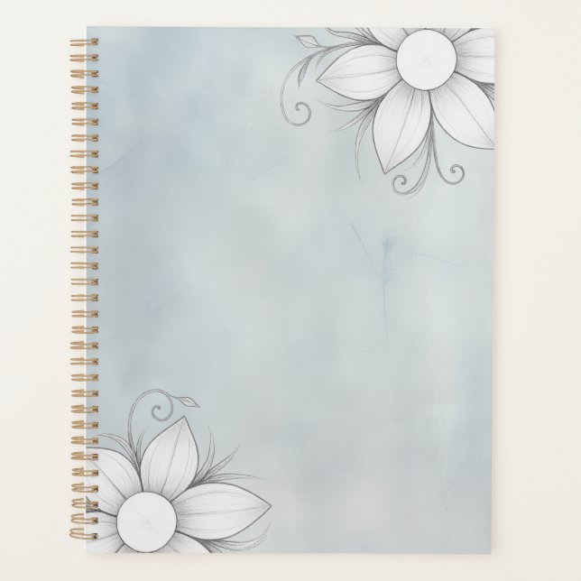Agenda Florais de Pedra  (Frente)