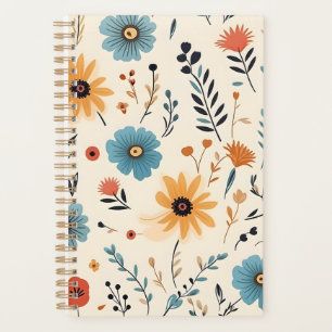 Agenda Floral Boho Pattern Planner