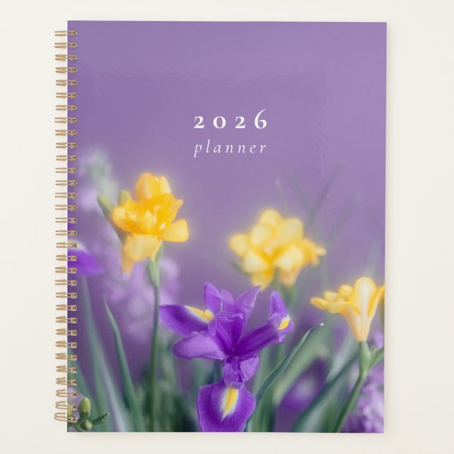 Agenda Floral de Primavera (Frente)