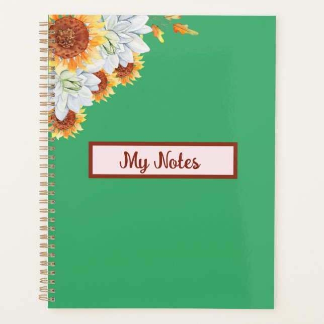 Agenda Floral Fall Inspire School (Frente)