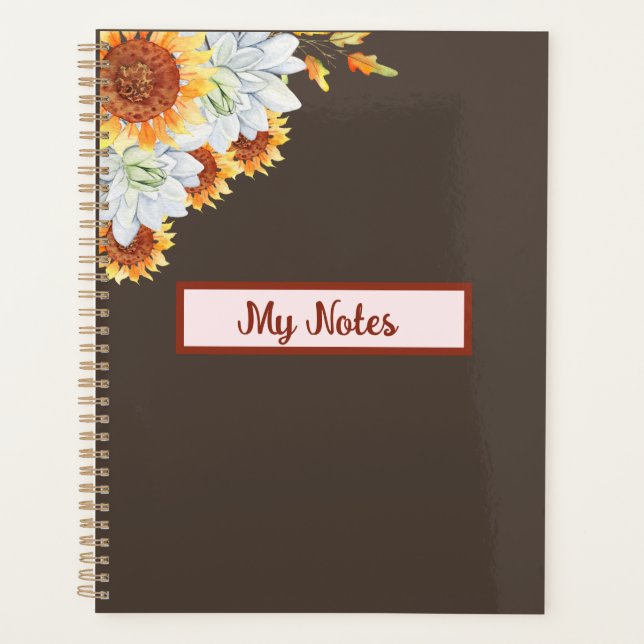 Agenda Floral Fall Inspire School (Frente)