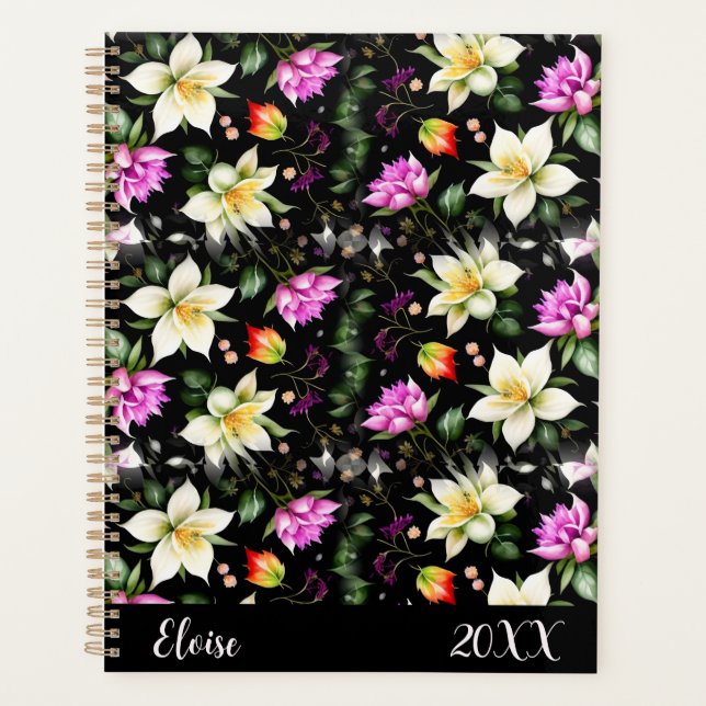 Agenda Floral Fantasia (Frente)