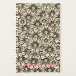 Agenda Floral Gemstone Planner