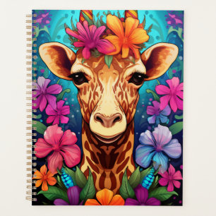 Agenda Floral Girafa Portrait- 9322