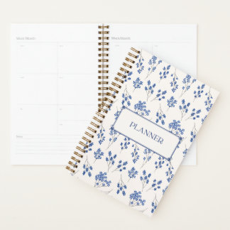 Agenda Floral Hardcover Notebook Plannner