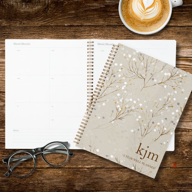 Agenda Floral Moderna (Criador carregado)