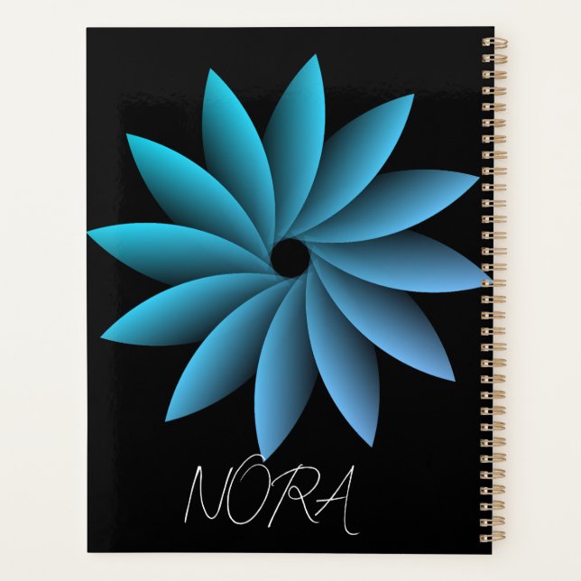Agenda Floral Personalizado (Verso)