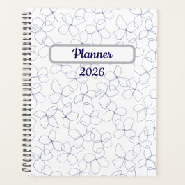 Agenda Floral Planner – Elegant Flower-Themed 
