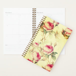 Agenda Floral Vintage Lindo