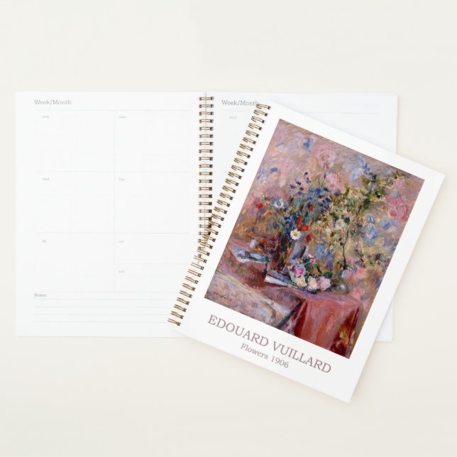 Agenda Flores 1906 por Edouard Vuillard  (Exibição)
