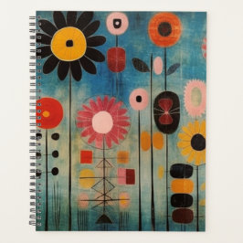 Agenda Flores Boêmias Coloridas