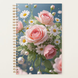 Agenda Flores com elegância extravagante eterno