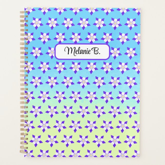 Agenda Flores de Columbine (Frente)