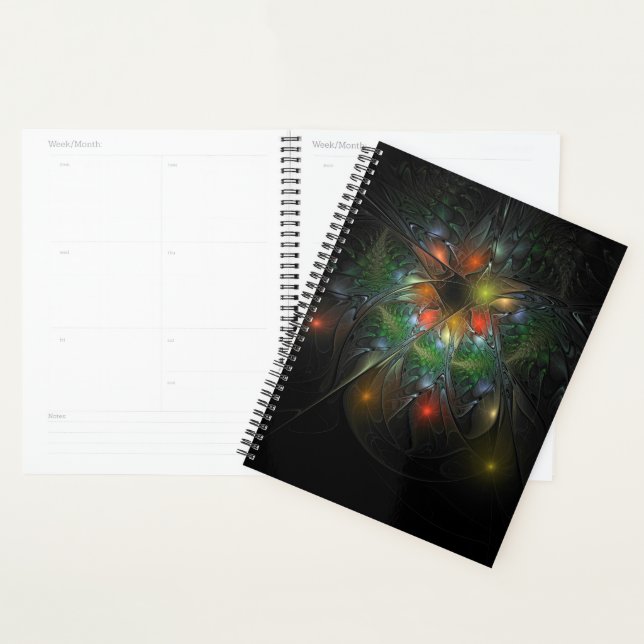 Agenda Flores de fantasia fractal suaves e tenra (Exibição)