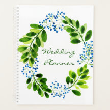 Flores de Não-Me-Esqueças Casamento Aquarela