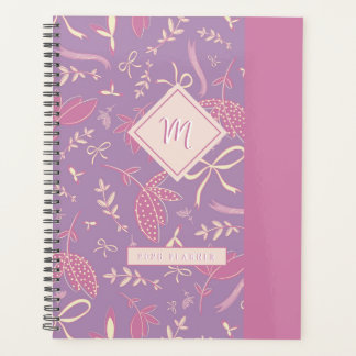Agenda Flores e Arcos Roxos Delicados