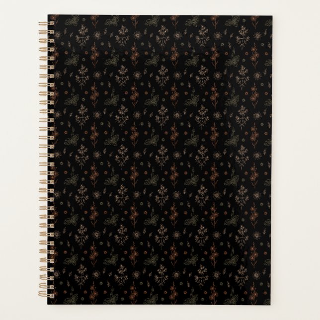 Agenda Flores Escuras  (Frente)