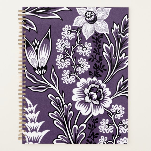 Agenda Flores Fantásticas (Ameixa) Belas Artes (Frente)
