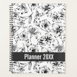 Agenda Flores Pretas Lily