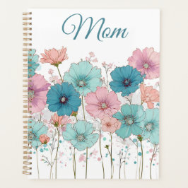 Agenda Flores Primaveris Vintage para Mamãe