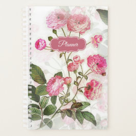 Agenda Flores Rosa Vintage Floral Planner