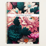 Agenda Flores simples modernas<br><div class="desc">Moderno,  simples,  flores Planeador,  belo presente para o natal para sua família e amigos. Ou para você começar em um feliz ano novo!</div>