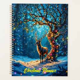 Agenda Floresta de Natal de cervo festivo