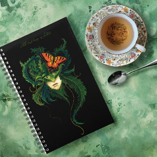 Agenda Floresta Encantadora Dríade Mulher Borboleta Fanta