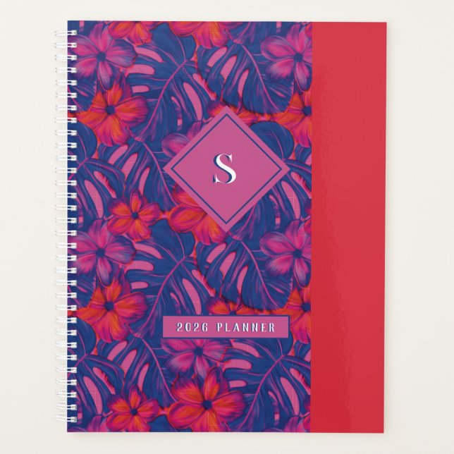 Agenda Florestas roxas e rosa retrorreflectoras (Frente)