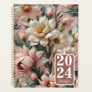 Agenda Flórida, botânica, flores personalizável