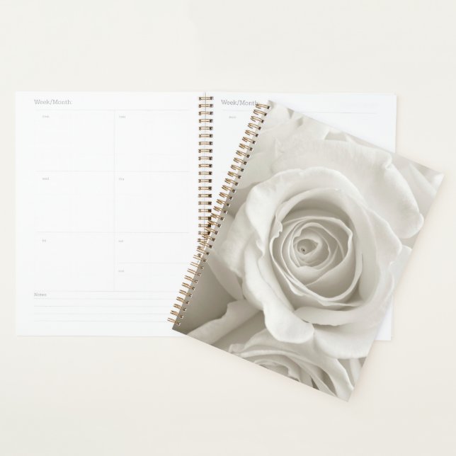 Agenda Flowers | White Roses (Exibição)