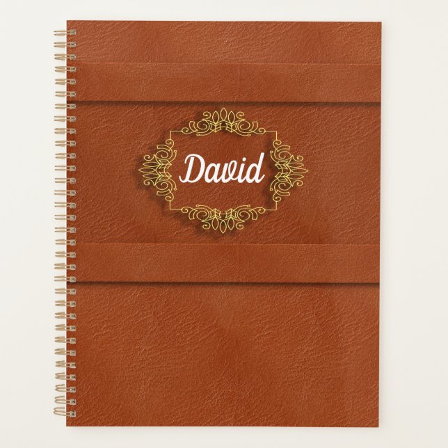 Agenda Flúor Elegante Personalizado (Frente)